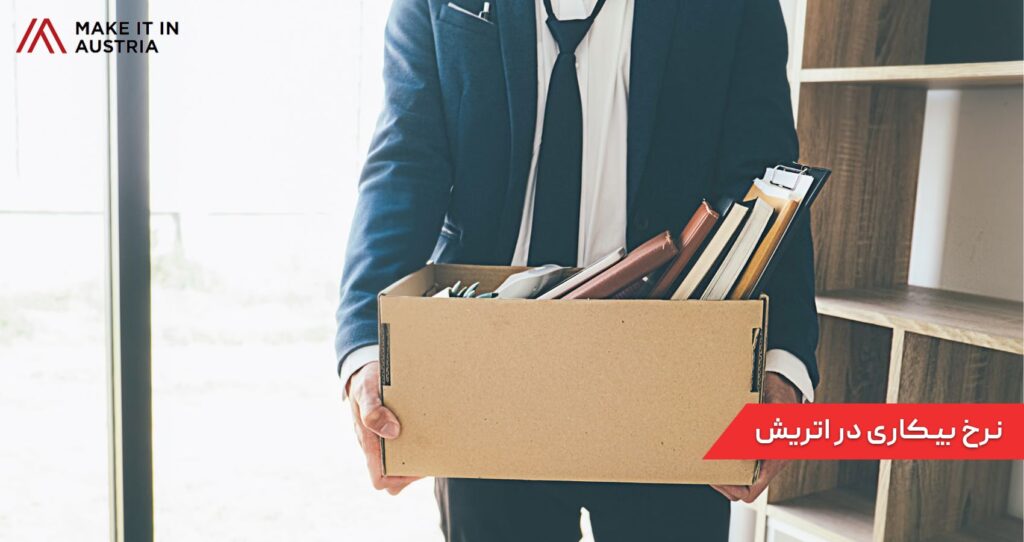 نرخ بیکاری در اتریش
